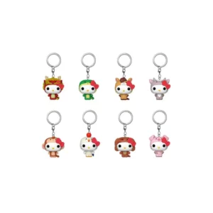 HELLO KITTY ANIMALS - POP Keychain