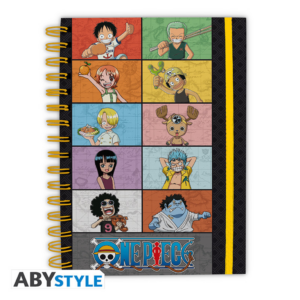 ONE PIECE - Cahier A5 Spirale "Young Straw Hat Crew"